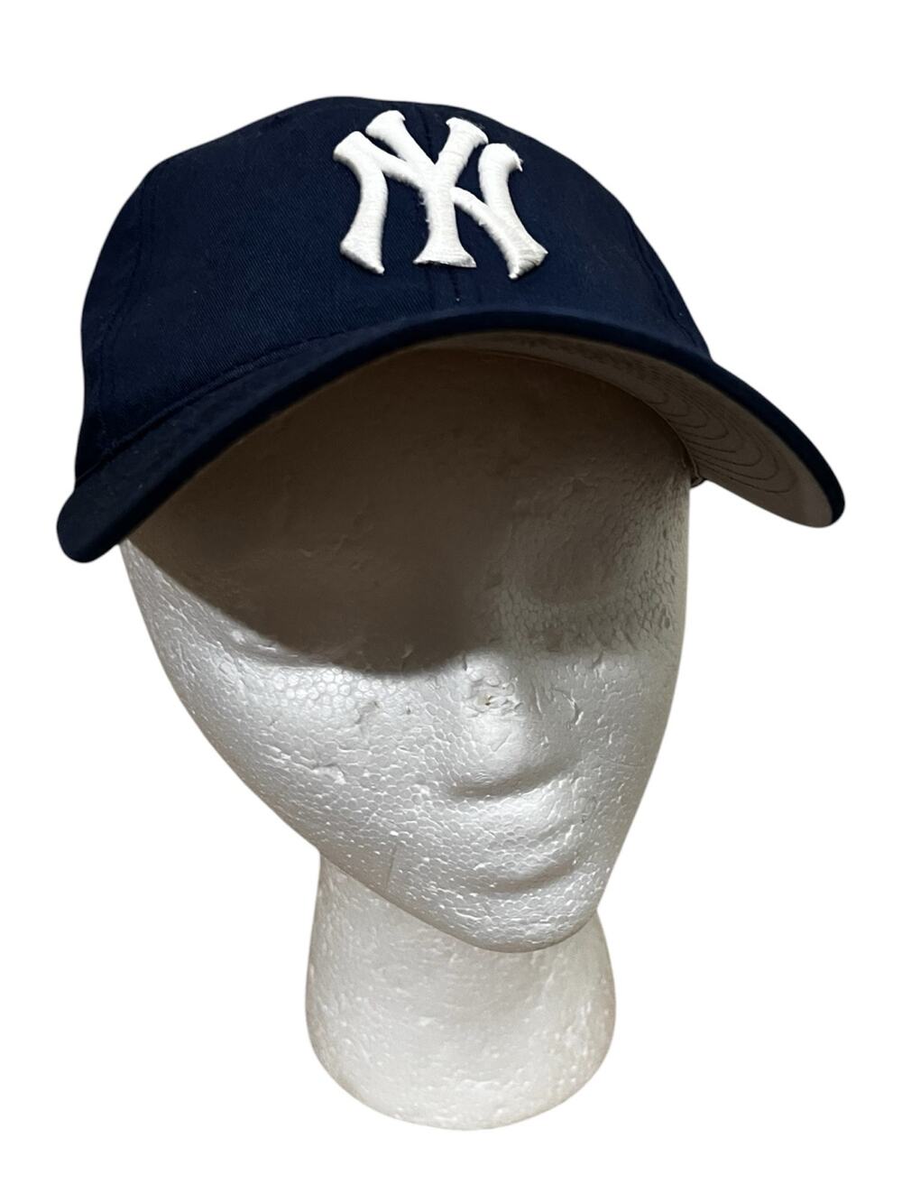 Outdoor Vintage New York Yankees MLB Fitted Hat Navy Blue baseball Cap Size S/M